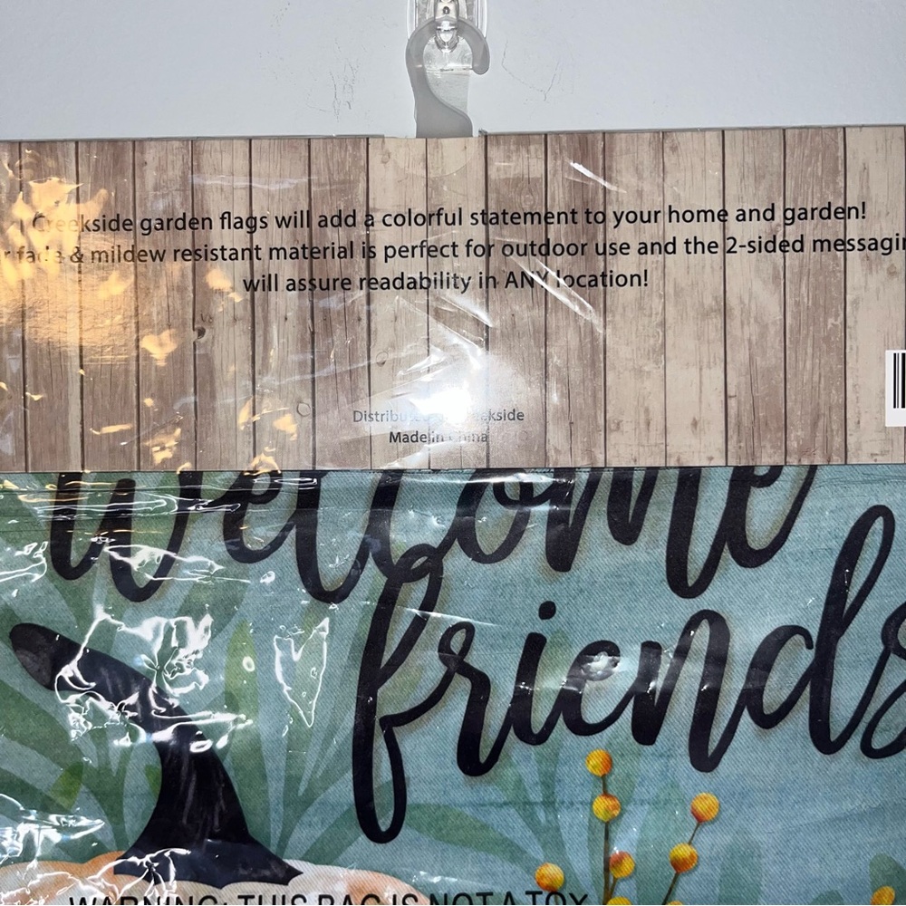 Welcome Friends Premium Garden Flag - Picture 3 of 5